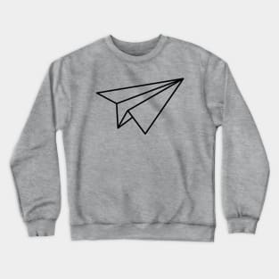 Paper Airplane Crewneck Sweatshirt